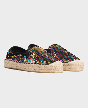 Superdry Polly Flatform Espadrille Női Cipő Színes | XRKYS7426